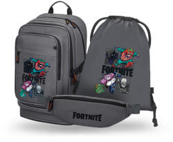 Baagl Set 3 Cubic Fortnite Squad: rucsac, săculeț, GRS