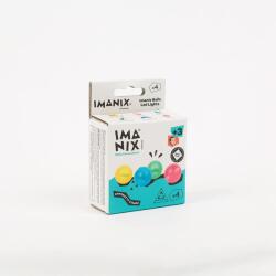 IMANIX Accesorii Imanix Pentru Setul De Construcție Imanix - Slide Led Imaballs - 4 Bucăți Jucarii de constructii magnetice
