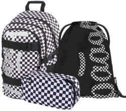 Baagl Set 3 Skate Ska: rucsac, penar, săculeț