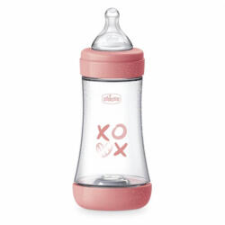 Chicco Biberon Perfect5 silicon 240ml fetițe