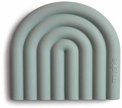 Mushie inel de dentiție din silicon Rainbow Variantă: Cambridge Blue