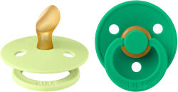 BIBS Colour suzete anatomice din cauciuc natural 2 buc - mărimea 1 Variantă: Matcha / Cactus