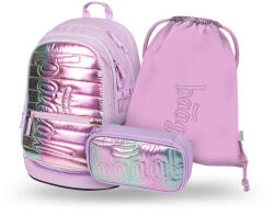 Baagl Set 3 Core Lavender: rucsac, penar, săculeț GRS