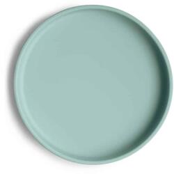 Mushie FARFURIE SILICONICĂ MUSHIE Variantă: Cambridge Blue/cambridge blue Set pentru masa bebelusi