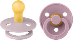 BIBS Suzete BIBS Colour din cauciuc natural 2buc - mărimea 1 Variantă: Dusky Lilac / Heather