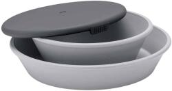 BIBS farfurie și bol cu capac Variantă: Cloud Set pentru masa bebelusi