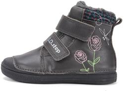 D. D. Step - Ghete de iarnă pentru copii W049-52654B Dark Grey Mărimea pantofului: 27, Lungime interioară: 17, 6, Lățime interioară: 6, 2