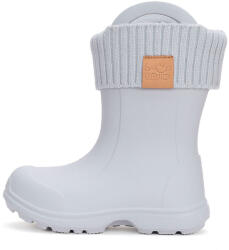 D. D. Step - Cizme de cauciuc pentru băieți I106-42645 Light Grey Mărimea pantofului: 32/33, Lungime interioară: 22, 2, Lățime interioară: 8, 0