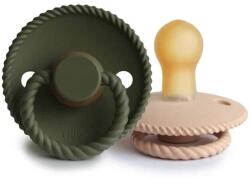 Frigg SUZETE ROPE BLUSH/ CREAM, +6M, CAUCIUC Variantă: CROISSANT / OLIVE