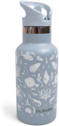 FILIBABBA STICLĂ DE BĂUT FILIBABBA DIN OȚEL INOXIDABIL NORDIC 350ML Variantă: Ocean mono