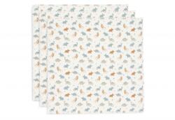 Jollein Scutece 3 buc 70x70 cm Variantă: Roarsome