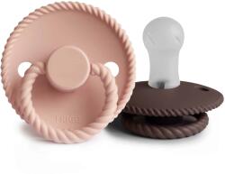 Frigg SET DE DOUĂ SUZETE ROPE STONE BLUE NIGHT/ SAGE NIGHT, 0-6M, SILICON Variantă: BLUSH/ COCOA