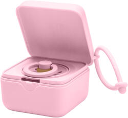 BIBS cutie pentru suzete Variantă: BABY PINK Set pentru masa bebelusi