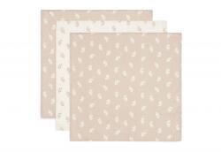 Jollein Scutece 3 buc 70x70 cm Variantă: Twig Wild Rose