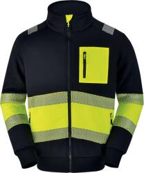 Delta Plus DELTA HI-VIS SHERPAHV / Jachetă reflectorizantă din fleece pentru bărbați - HV galben/negru XL (SHEHVJAXG)