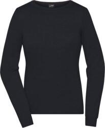 Daiber JN 1313 / Pulover cu guler rotund pentru femei - negru S (02131300201)