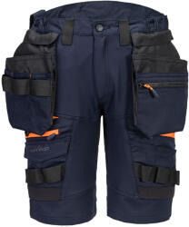 Portwest DX4 HOLSTER DX444 / Pantaloni scurți elastici - bleumarin UK 38/EU 54 (DX444NVR38)