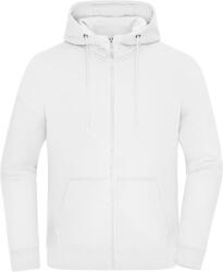 Daiber 8043 / Hanorac unisex cu fermoar - alb XS (02804300100)