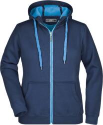 Daiber JN 354 / Hanorac de damă - bleumarin/aqua XL (020354e0904)