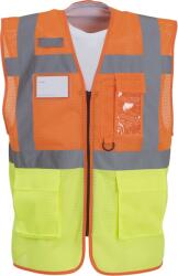 Yoko Vestă de siguranță YOKO HI-VIS HVW820 / Plasă - portocaliu HV/galben HV L (79W820zw303)