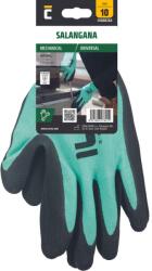 CERVA Mănuși CERVA SALANGANA cu blister / din poliester cu înveliș din latex - verde 7 (0108026410070BN)