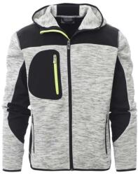 PAYPER TRIP 000453-0103 / Jachetă tehnică cu inserții softshell - gri melanj/negru XXL (000453010313048XXL)