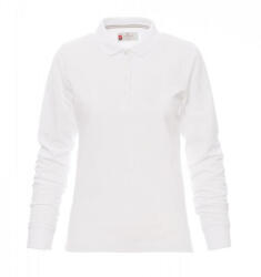 PAYPER FLORENCE LADY 000931-0021 / Tricou polo de damă, cu mânecă lungă - alb M (000931002100000M)