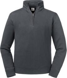 Russell Athletic 270M / Hanorac bărbătesc cu fermoar 1/4 - gri convoi M (10270M25302)