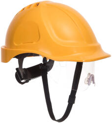 Portwest ENDURANCE VISOR PW55 / Cască ventilată cu vizieră - galbenă (PW55YER)
