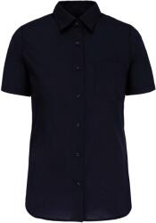 Kariban Vintage JUDITH K548 / Cămașă cu mânecă scurtă pentru femei - bleumarin XXL (20K54800305)