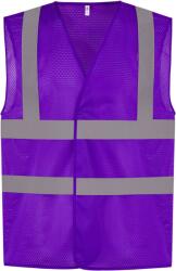 Yoko Vestă de siguranță YOKO HI-VIS HVW120 / Plasă - violet XXXL (79W12035013)