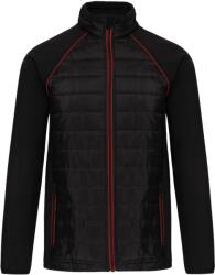 Wk Designed To Work WK CONCEPUTĂ PENTRU WORK WK 6147 / Jachetă de lucru hibridă unisex - negru/roșu XXXL (20614781413)
