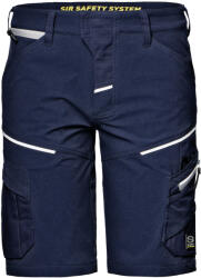 PRA-P-OR s. r. o GEMINI GUARD / Salopetă elastică, pantaloni scurți cu elemente reflectorizante - albastru 50 (PRAPOR3103950)