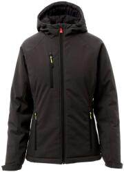PAYPER GALE PAD LADY S00579-P114 / Jachetă softshell de iarnă cu glugă - negru/negru L (S00579P11414018L)