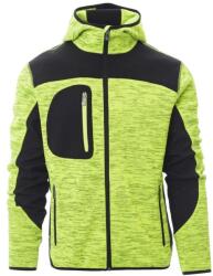 PAYPER TRIP 000453-0103 / Jachetă tehnică cu inserții softshell - galben fluo/negru M (000453010301021M)