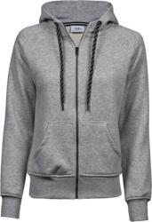 TEE JAYS TJ5436 / Hanorac cu fermoar pentru femei - gri melanj L (18543661003)