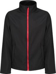 Regatta Professional ABLAZE TRA 628 / Jachetă softshell bărbătească cu 2 straturi - negru/roșu clasic L (36A628y2803)