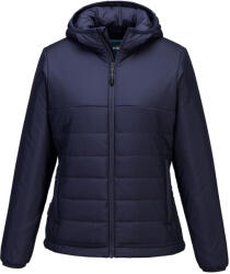 Portwest HOODED INSULATED BAFFLE S613 / Jachetă extrem de impermeabilă pentru femei - bleumarin XL (S613NVRXL)