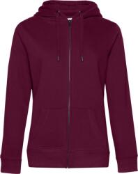 B&C be inspired B&C QUEEN ZIPPED HOOD / Hanorac cu fermoar pentru femei - vișiniu M (01W03Qx5502)