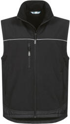 PRA-P-OR s. r. o HENA ARMY / Vestă softshell cu căptușeală din fleece - negru M (PRAPOR397702)