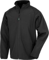 RESULT R 901M PRINTABLE / Jachetă softshell bărbătească cu 2 straturi - neagră XXXL (30901M00213)