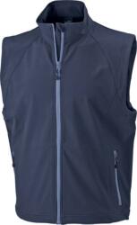 Daiber JN 1022 / Vestă softshell bărbătească cu 3 straturi - bleumarin XXL (02102200305)