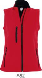 SOL´S RALLYE / Vestă softshell cu 3 straturi pentru femei - roșu piper M (256801c8102)