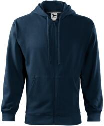 MALFINI, a. s MALFINI TRENDY ZIPPER 410 / Jachetă cangur pe toată lungimea cu glugă - bleumarin XXXL (4100218)