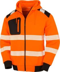 RESULT R 503X / Hanorac reflectorizant unisex - portocaliu fluorescent/negru XL (30503Xg0204)