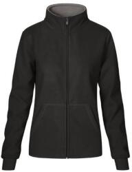 PROMODORO 7985 / Jachetă dublă din fleece pentru femei - grafit/gri deschis XS (407985k9500)