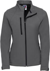 Russell Athletic 140F / Jachetă softshell cu 3 straturi pentru femei - titan 4XL (10140F49314)