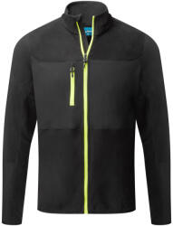 Portwest EV4 EV476 / Jachetă elastică din fleece pentru bărbați - negru/galben XXXL (EV476BKRXXXL)