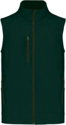 Kariban Vintage K403 / Vestă softshell bărbătească - verde sticlă XXXL (20K40354013)