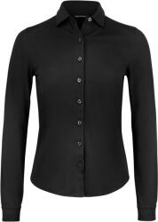 Cutter & BUCK 2411 / Cămașă piqué cu mânecă lungă pentru femei - negru M (68241100202)